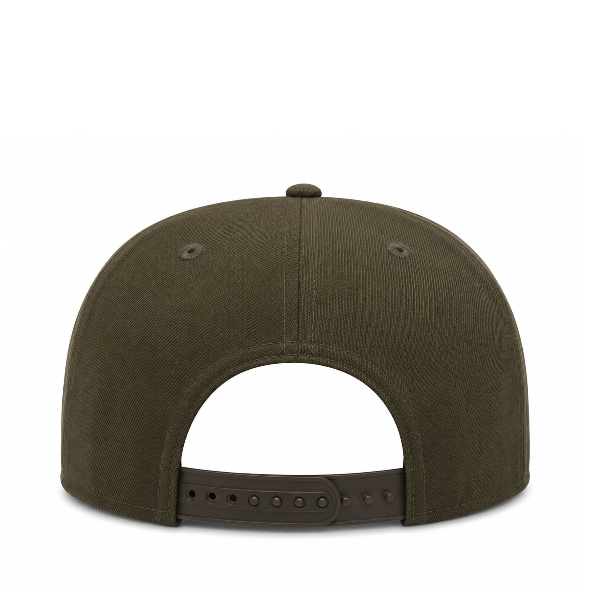 Las Vegas Raiders Walnut Brown 9FIFTY Snapback Hat back view
