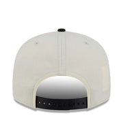 New Era San Francisco Giants SF Localized 9FIFTY Snapback Hat - Chrome/Black 2 Tone back view