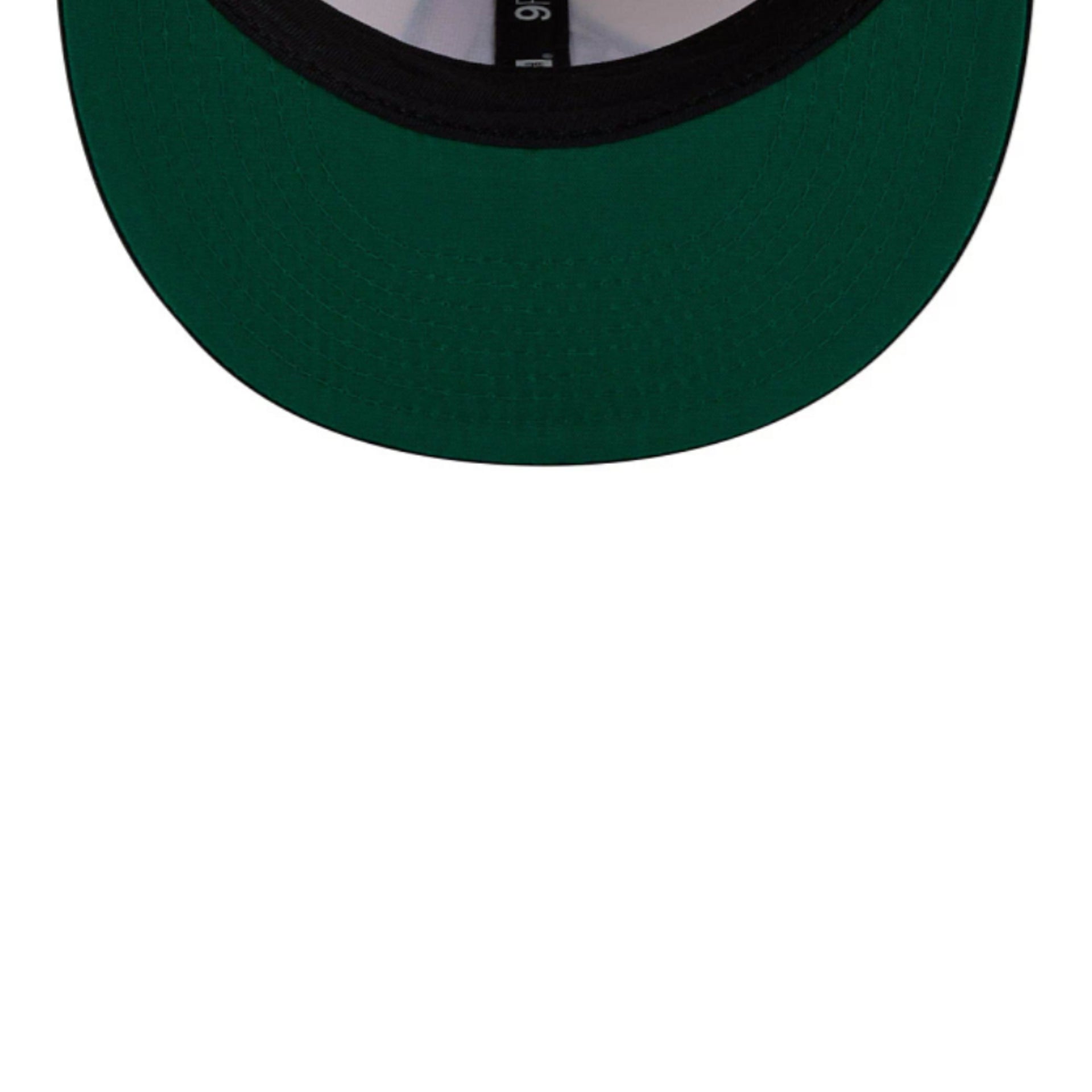New Era San Francisco Giants SF Localized 9FIFTY Snapback Hat - Chrome/Black 2 Tone under visor view