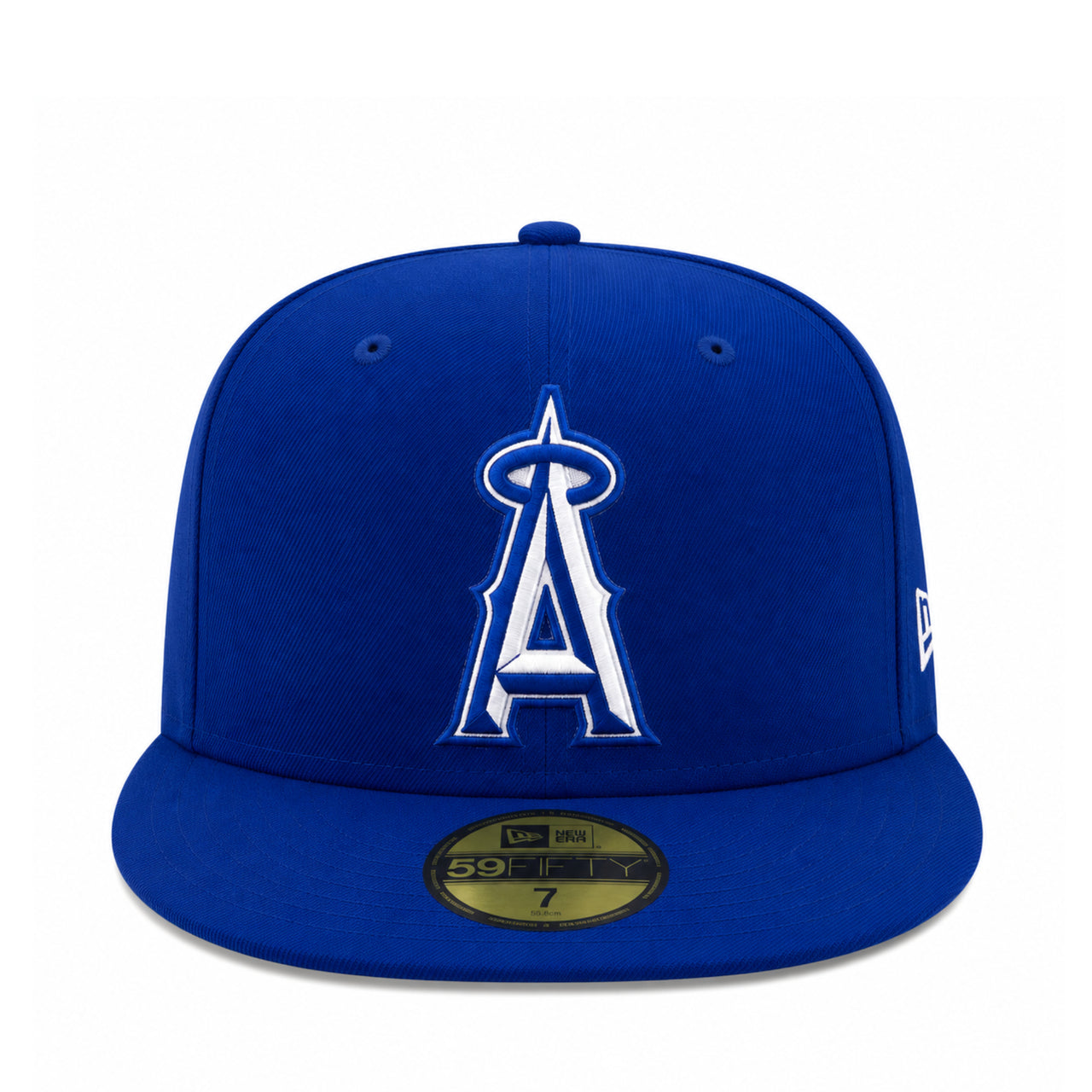 New Era Los Angeles Angels Royal Blue 59FIFTY Fitted Hat front view