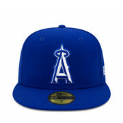 New Era Los Angeles Angels Royal Blue 59FIFTY Fitted Hat front view