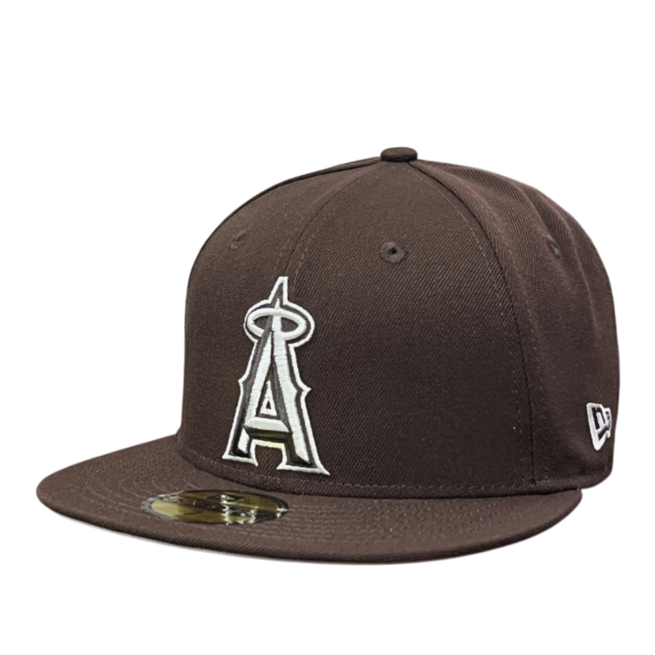Los Angeles Anaheim Angels Dark Brown 59FIFTY Fitted Hat