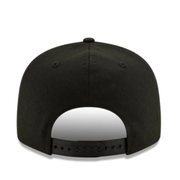 New Era Los Angeles Angels Black on Black 9FIFTY Snapback Hat back view