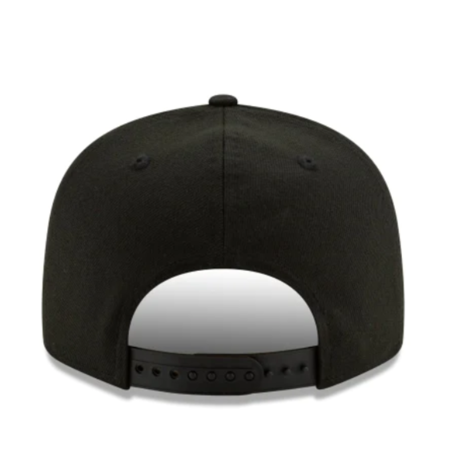 New Era Los Angeles Angels Black on Black 9FIFTY Snapback Hat back view