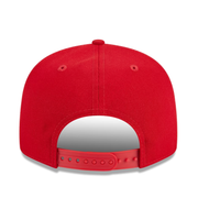 New Era Los Angeles Anaheim Angels Red 9FIFTY Snapback Hat back view