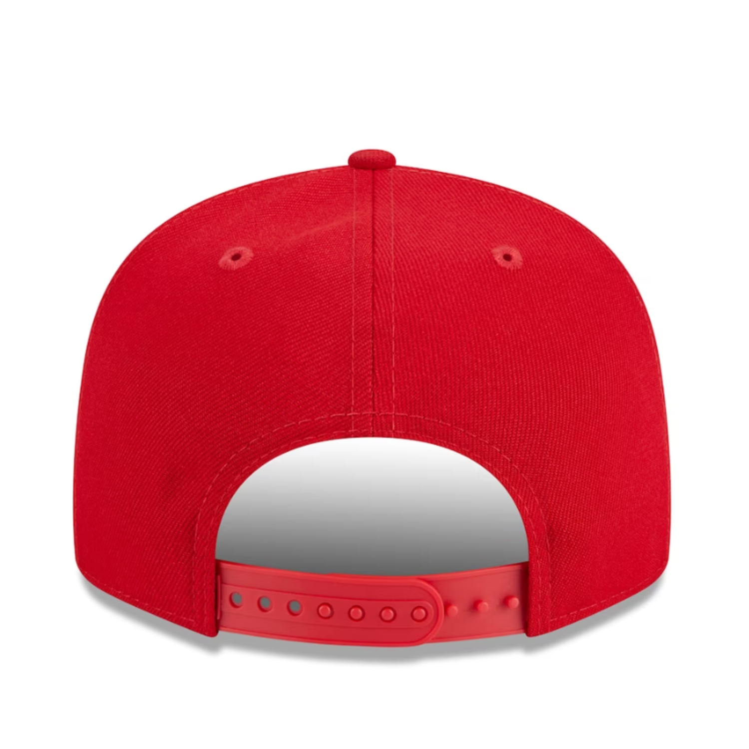 New Era Los Angeles Anaheim Angels Red 9FIFTY Snapback Hat back view