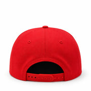 New Era Los Angeles Angels Cherry Blossom 9FORTY A-Frame Snapback Hat Red back view