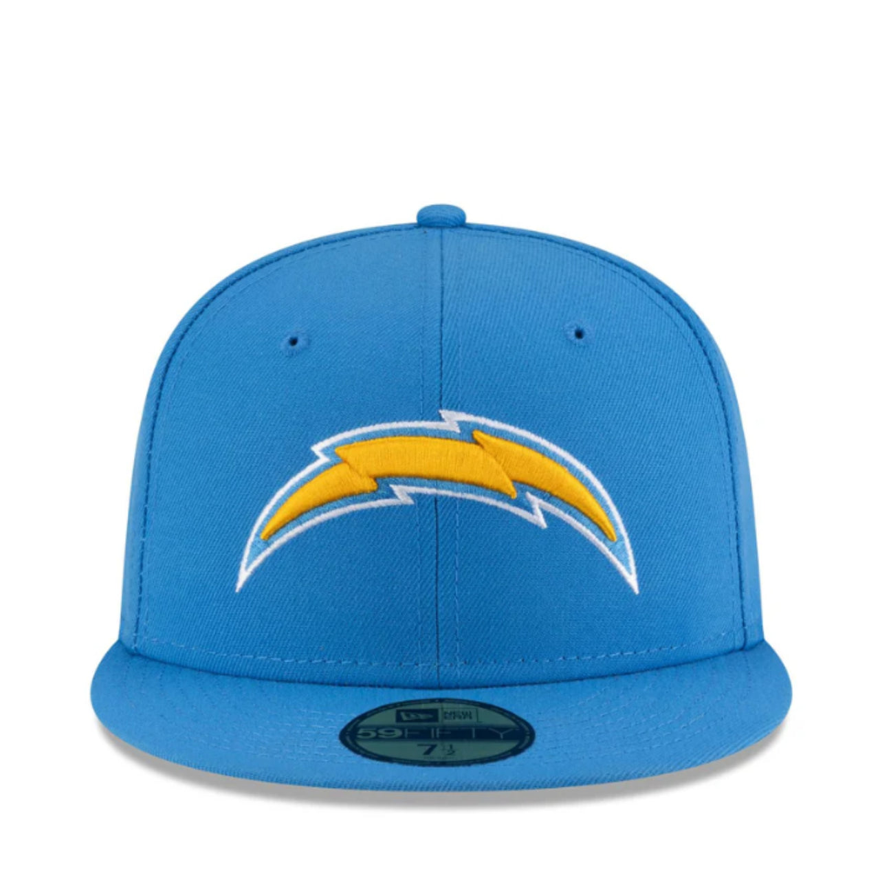 New Era NFL Los Angeles Chargers Blue 59FIFTY Fitted Hat front view