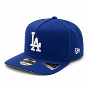 New Era Los Angeles Dodgers World Series 1988 Blue 9FIFTY A-Frame Snapback Hat front left angle view