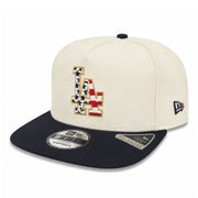 New Era Los Angeles Dodgers USA 250TH Anniversary 9FIFTY A-Frame Snapback Hat front side view