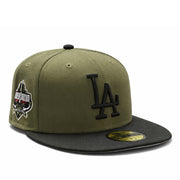 New Era Los Angeles Dodgers 40th Stadium Olive Black 59FIFTY Fitted Hat