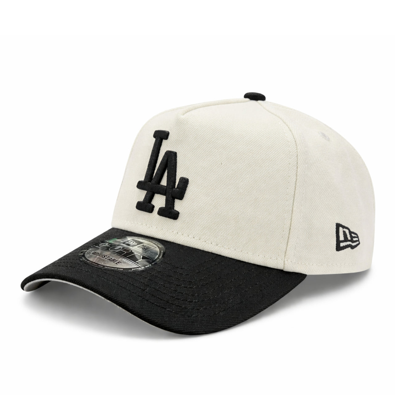 New Era Los Angeles Dodgers Chrome Black 9FORTY A-Frame Snapback
