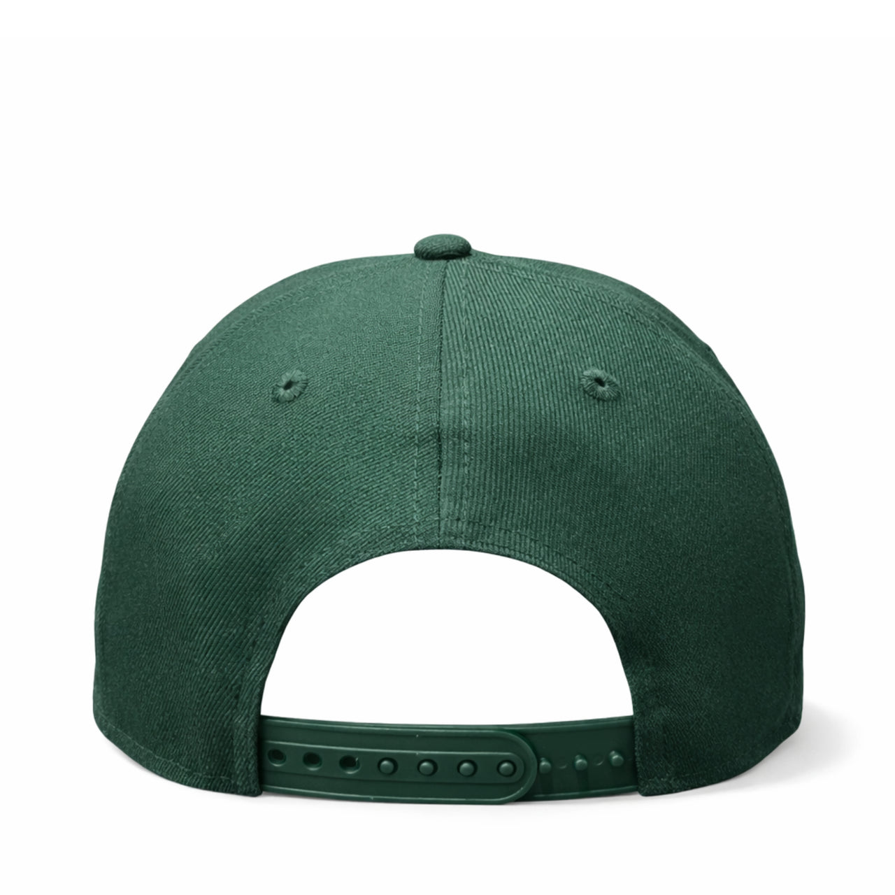 back of New Era Los Angeles Dodgers Dark Green 9FORTY A-Frame Snapback