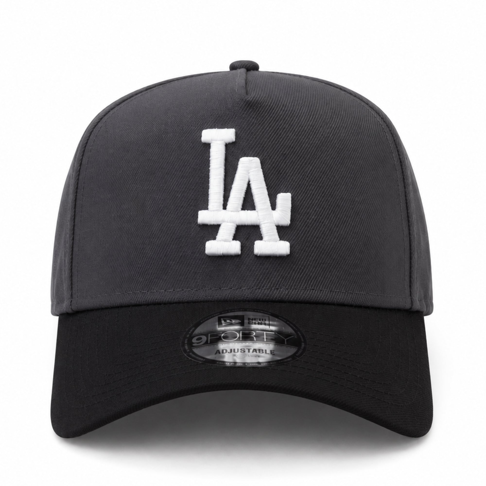 New Era Los Angeles Dodgers 9FORTY A-Frame Snapback Dark Graphite Blac