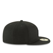New Era Los Angeles Dodgers Black on Black 59FIFTY Fitted Hat right side view