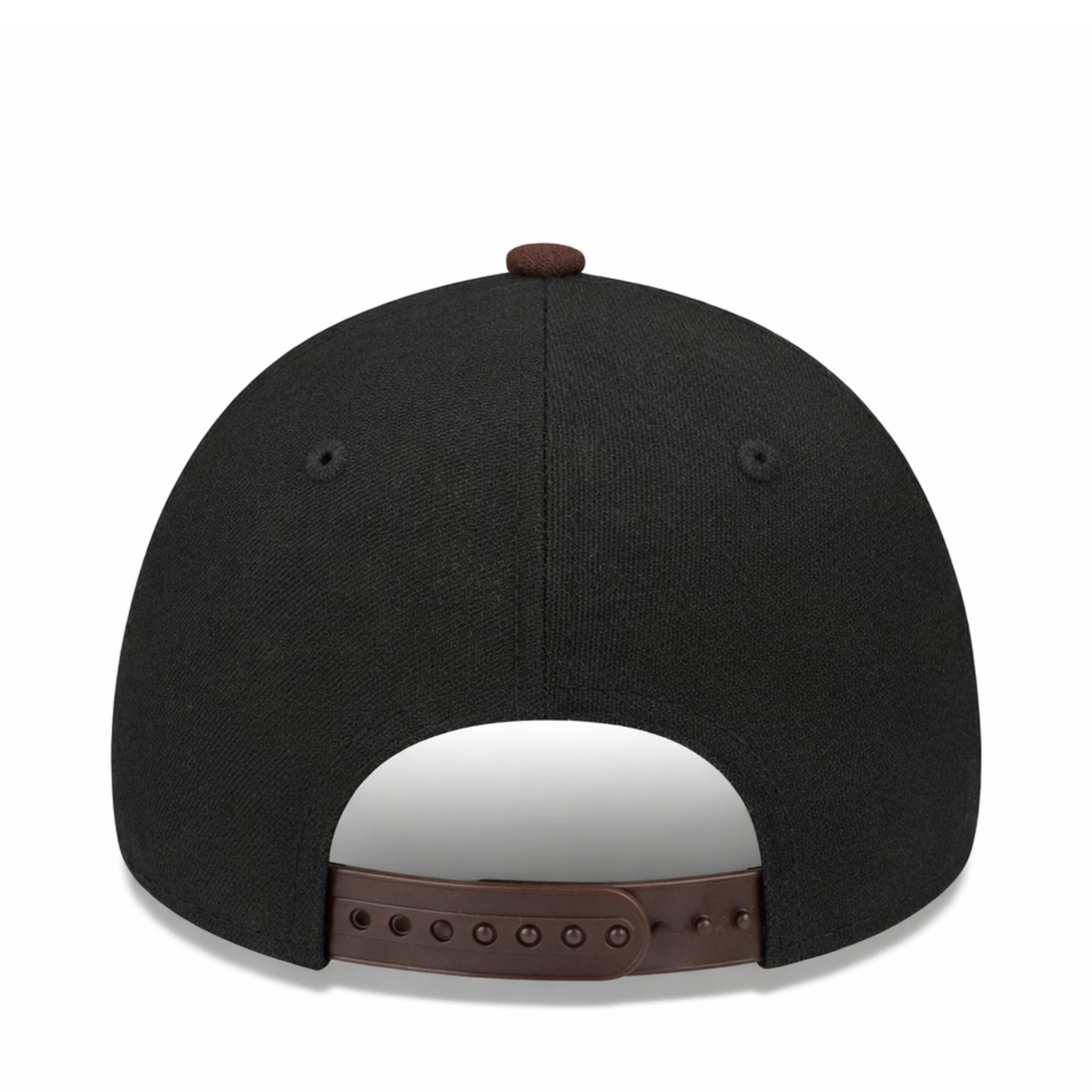 New Era Los Angeles Dodgers Black Brown 9FORTY A-Frame Snapback back view