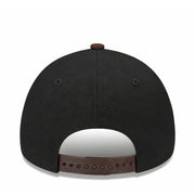 New Era Los Angeles Dodgers Black Brown 9FORTY A-Frame Snapback back view