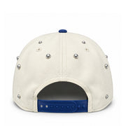 New Era Los Angeles Dodgers Charms 9FIFTY A-Frame cream and blue snapback hat back view