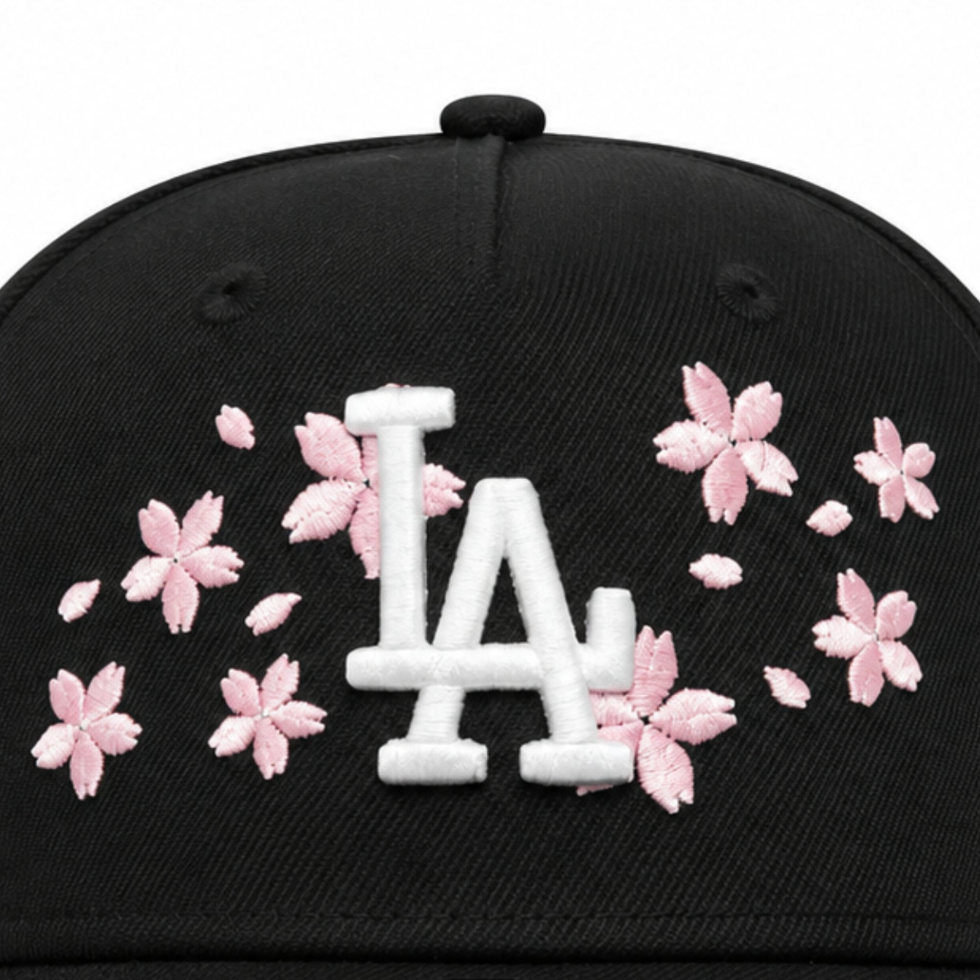 New Era Los Angeles Dodgers Cherry Blossom Black 9FORTY A-Frame Snapba