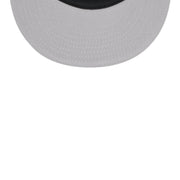 gray bottom of New Era Los Angeles Dodgers City Connect Chrome Black 59FIFTY Fitted Hat