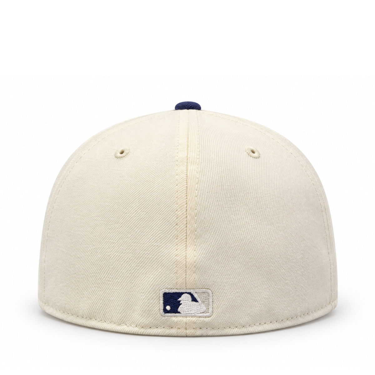 New Era Los Angeles Dodgers City Connect Chrome/Navy 59FIFTY Fitted Hat back view
