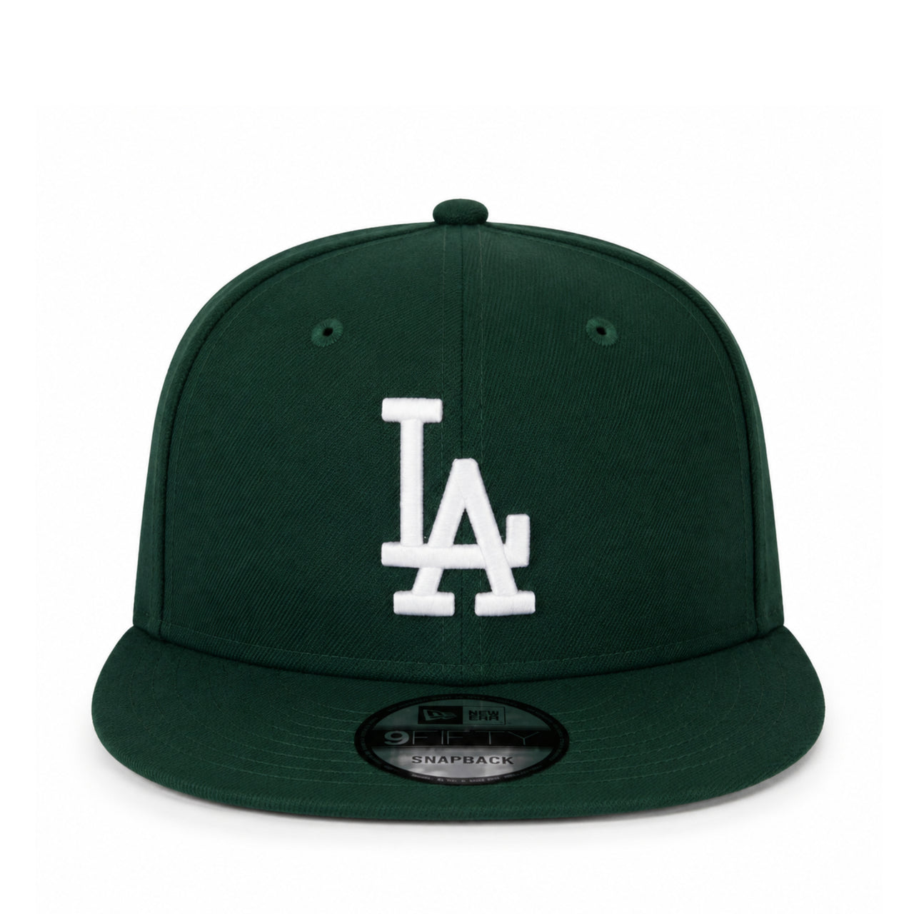 New Era Los Angeles Dodgers Dark Green Limited 9FIFTY Snapback Hat front view