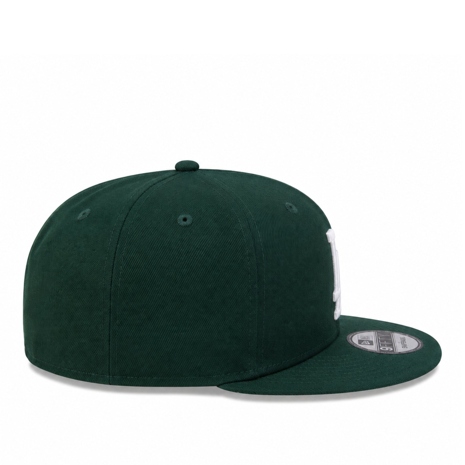 New Era Los Angeles Dodgers Dark Green Limited 9FIFTY Snapback Hat right side view