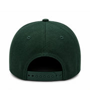 New Era Los Angeles Dodgers 9FORTY A-Frame Snapback Hat - Dark Green/Ivory back view