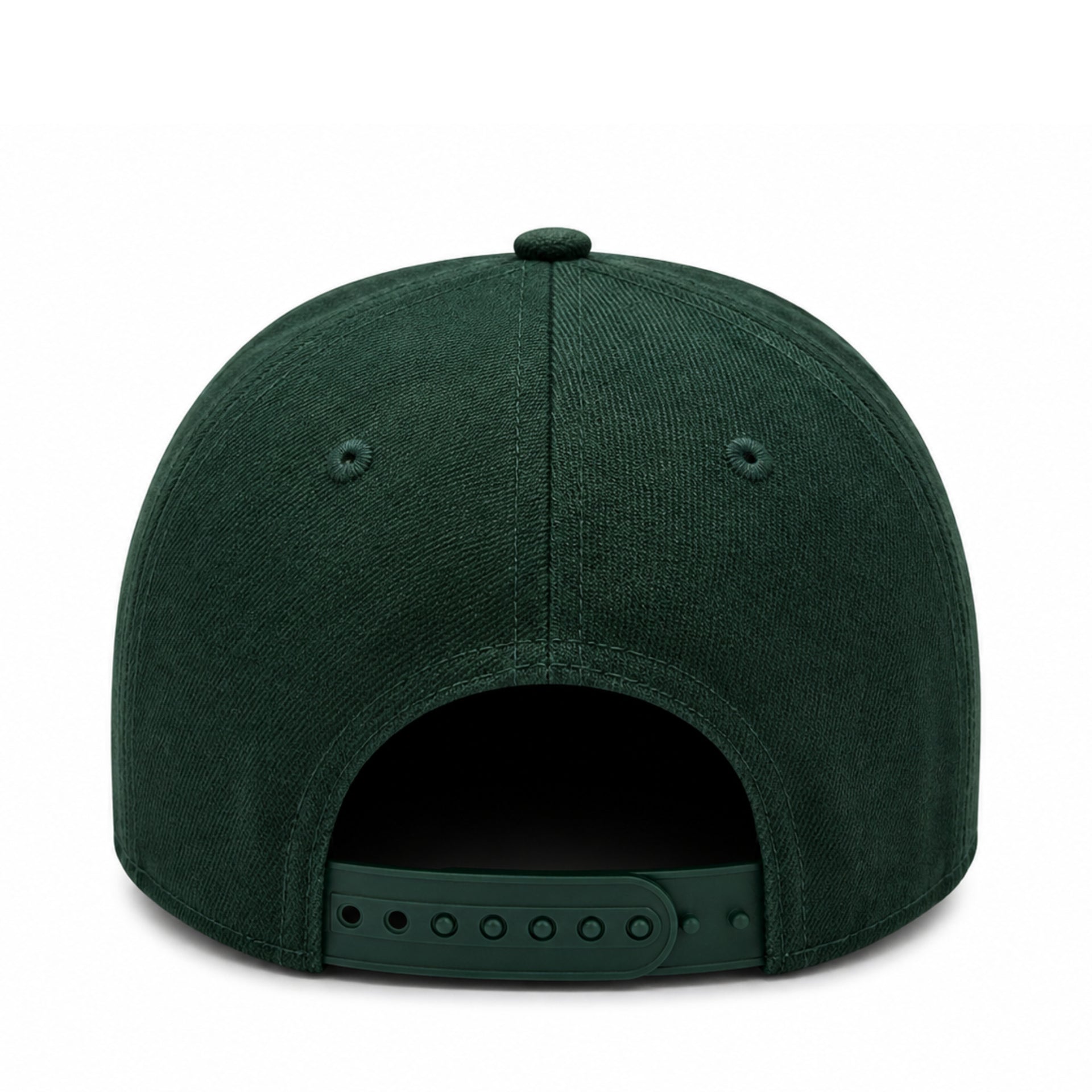New Era Los Angeles Dodgers 9FORTY A-Frame Snapback Hat - Dark Green/Ivory back view