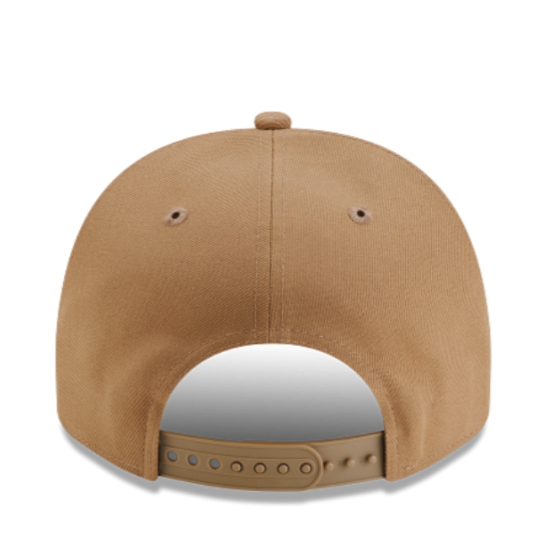 New Era Los Angeles Dodgers LA 9FIFTY A-Frame Snapback Hat - Khaki back view