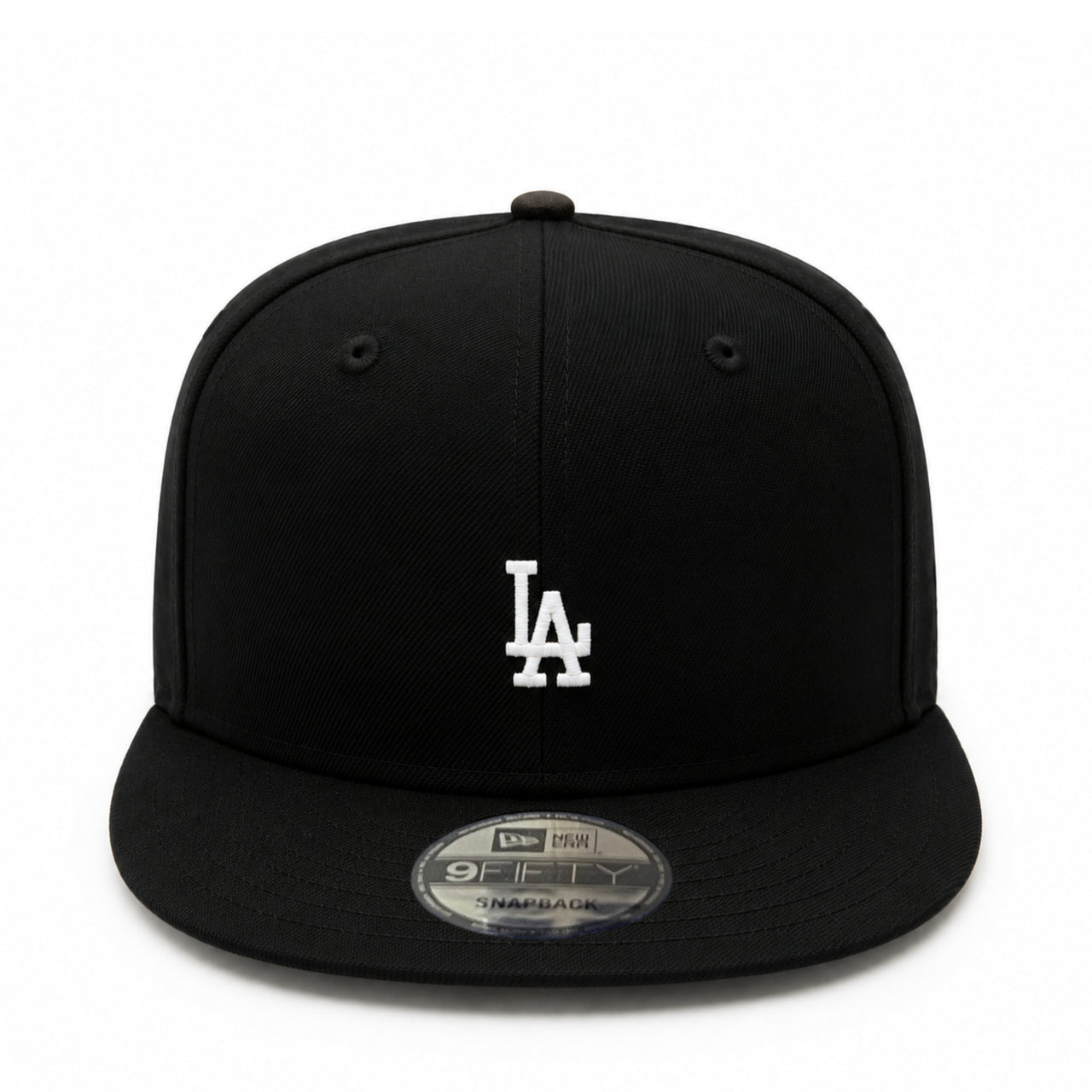 New Era Los Angeles Dodgers Micro Logo Black 9FIFTY Snapback Hat
