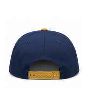 New Era Los Angeles Dodgers Navy/Bronze 9FIFTY Snapback Hat back view