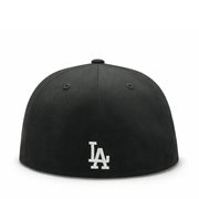 back of New Era Los Angeles Dodgers Ohtani Kanji Black 59FIFTY Fitted Hat