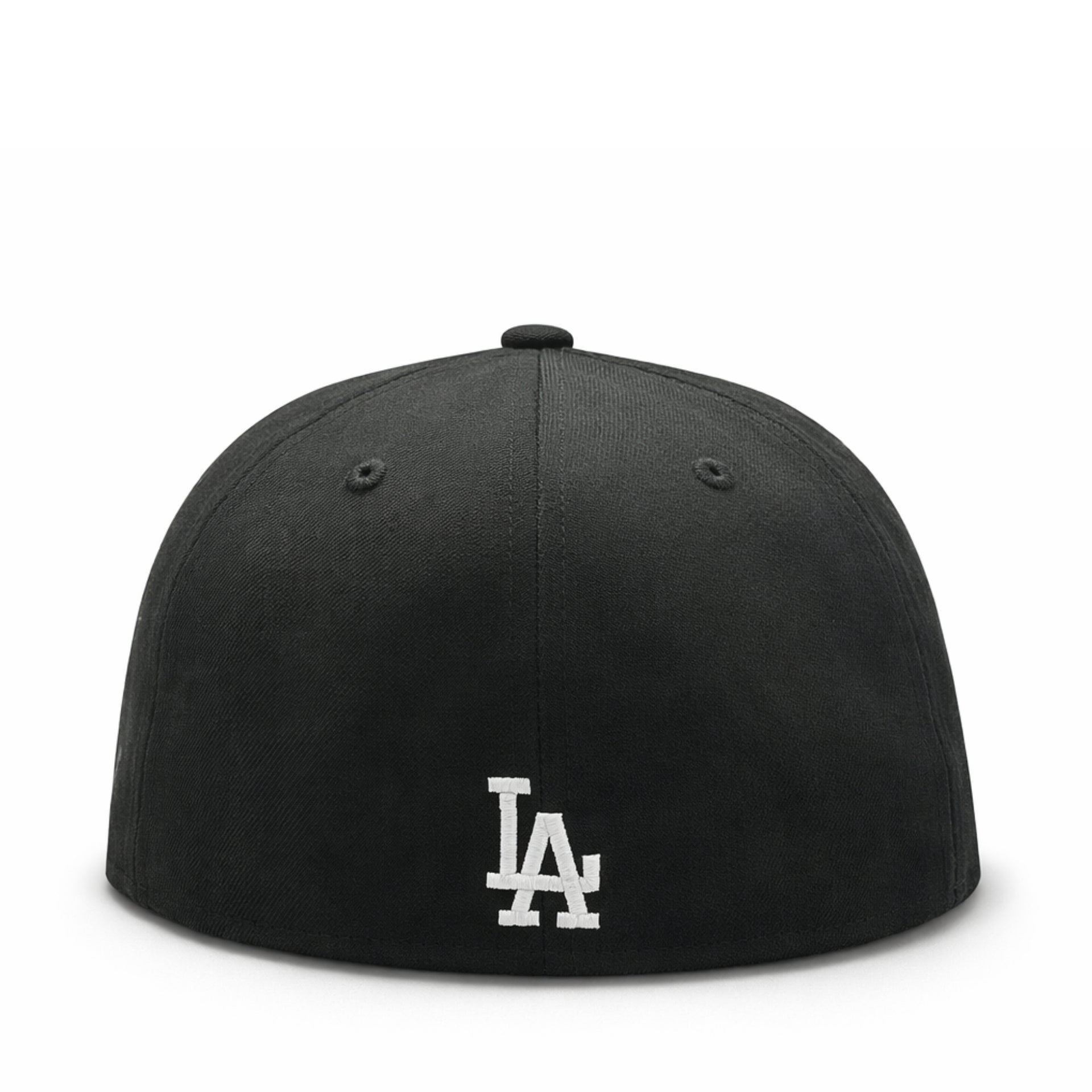 back of New Era Los Angeles Dodgers Ohtani Kanji Black 59FIFTY Fitted Hat