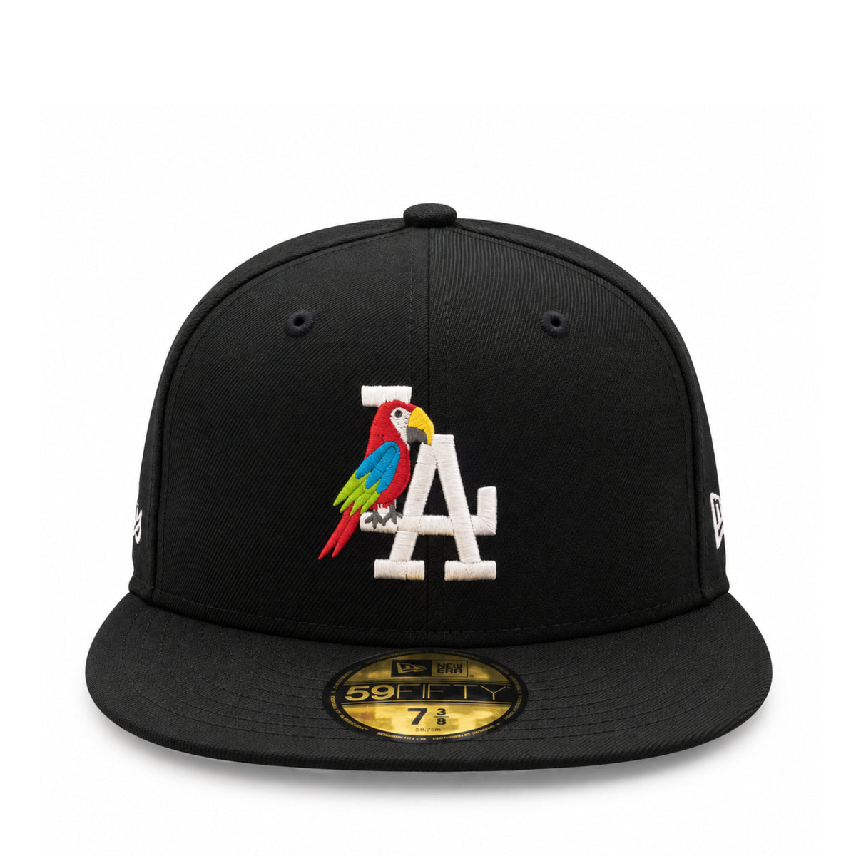 New Era Los Angeles Dodgers Parrot Black 59FIFTY Fitted Hat