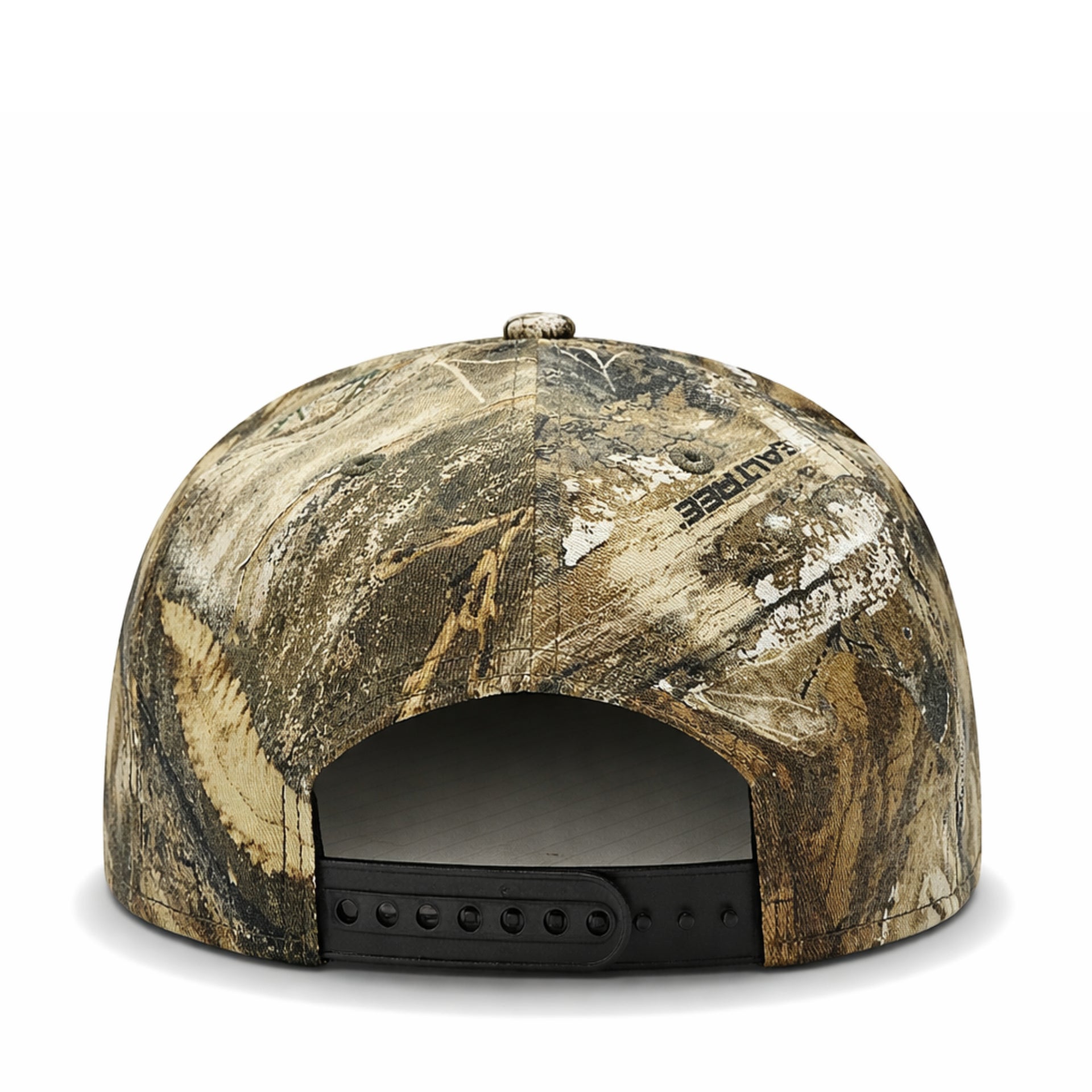 back of New Era Los Angeles Dodgers Real Tree 9FIFTY Fitted Hat