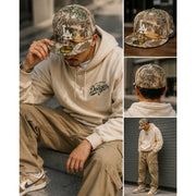 New Era Los Angeles Dodgers Real Tree 59FIFTY Fitted Hat model view