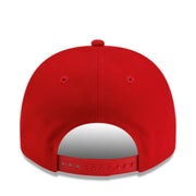 New Era Los Angeles Dodgers LA 9FIFTY A-Frame Snapback Hat - Red back view