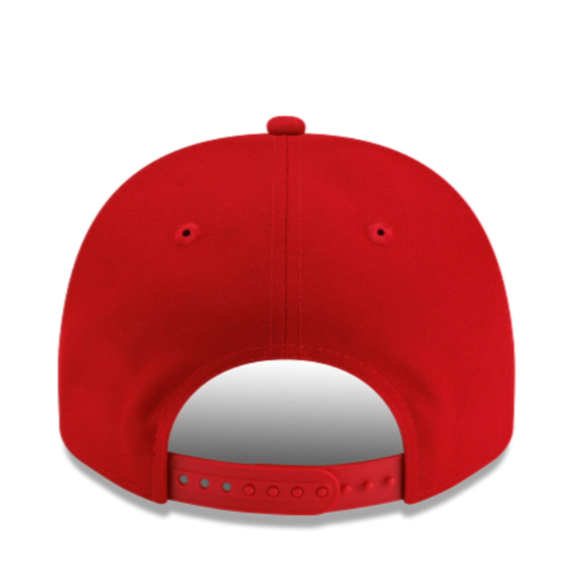 New Era Los Angeles Dodgers LA 9FIFTY A-Frame Snapback Hat - Red back view