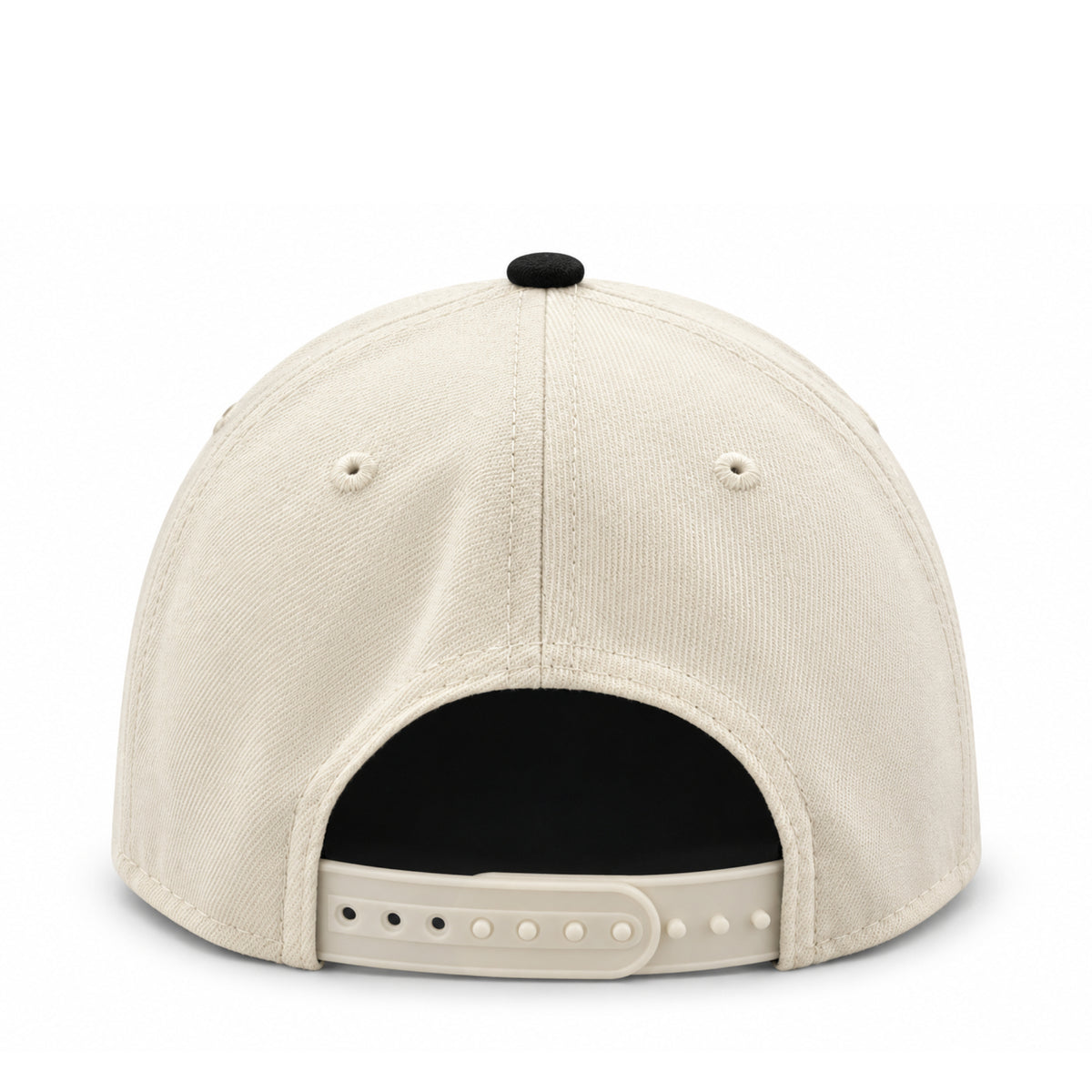 New Era Los Angeles Dodgers Rose Chrome/Black 9FORTY A-Frame Snapback back view