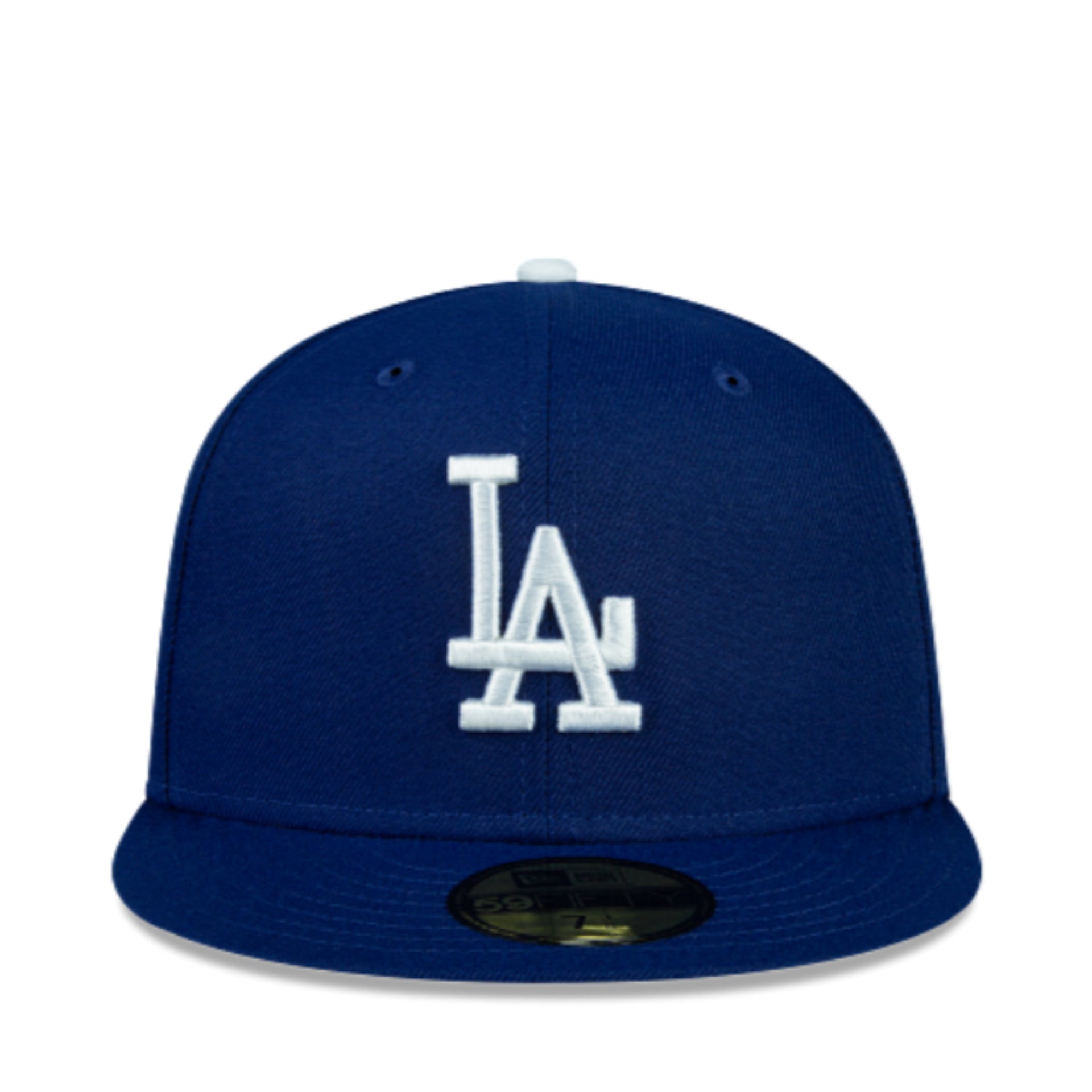 New Era Los Angeles Dodgers Royal Blue On Field 59FIFTY Fitted Hat front view