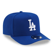 New Era Los Angeles Dodgers Royal Blue 9FIFTY A-Frame Snapback Hat front right angle view