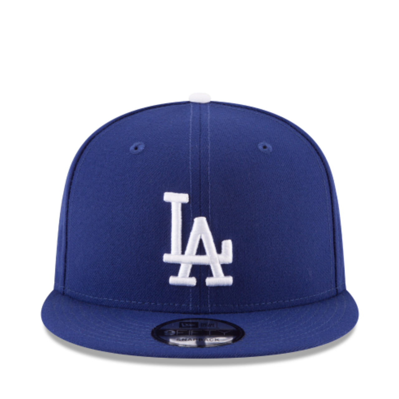 New Era Los Angeles Dodgers Royal Blue 9FIFTY Snapback Hat front view