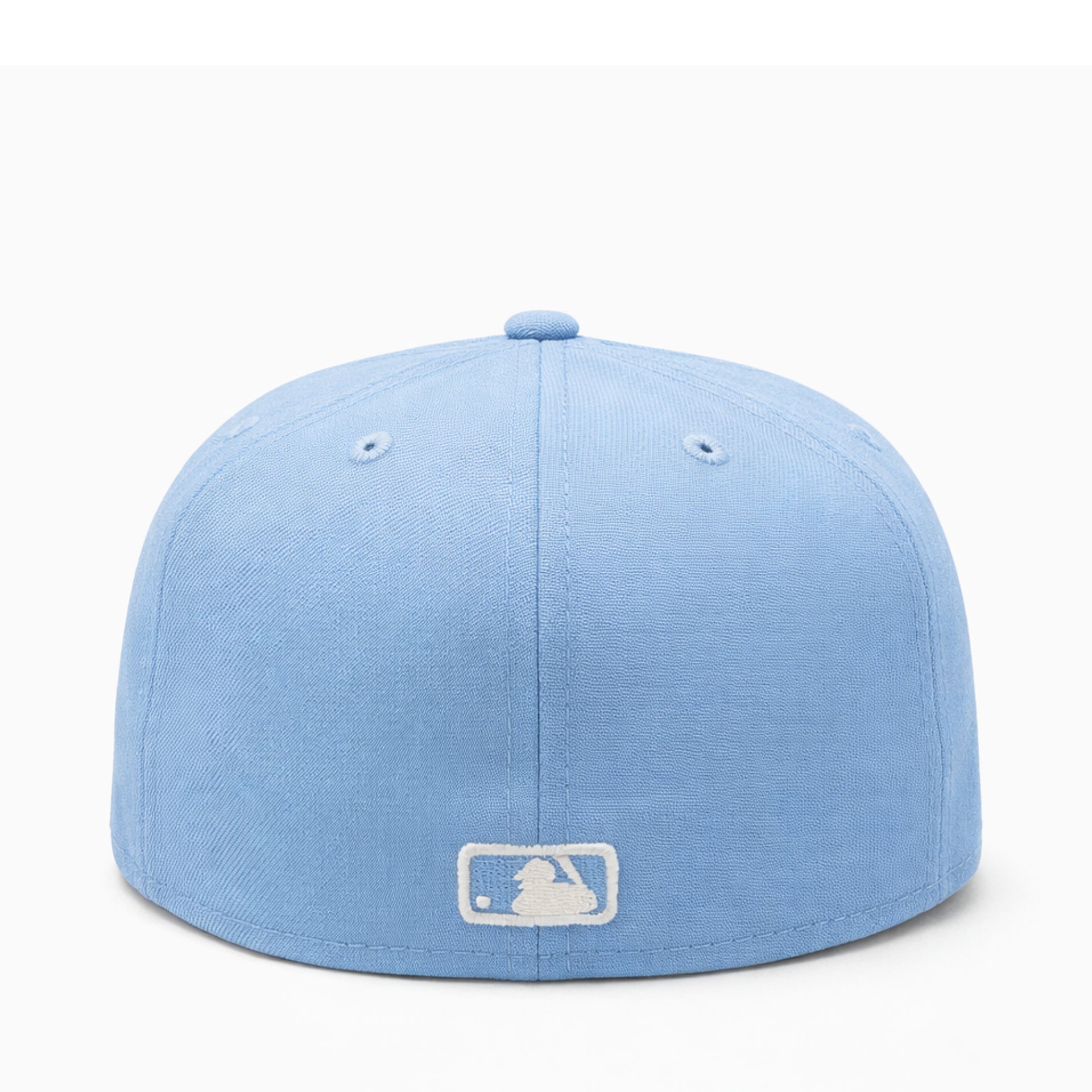 New Era Los Angeles Dodgers LA Sky Blue 59FIFTY Fitted Hat back view