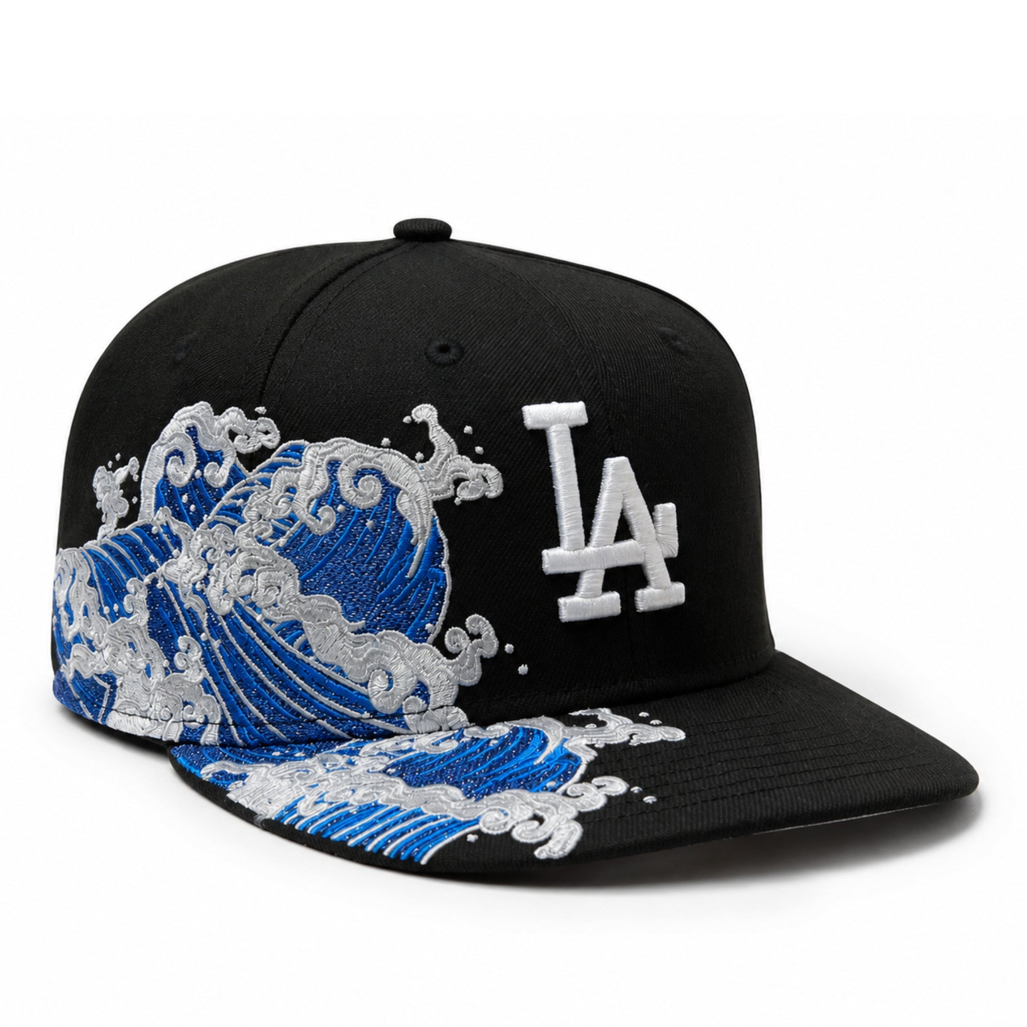 New Era Los Angeles Dodgers Surf 9FIFTY A-Frame Snapback Hat Black Pre