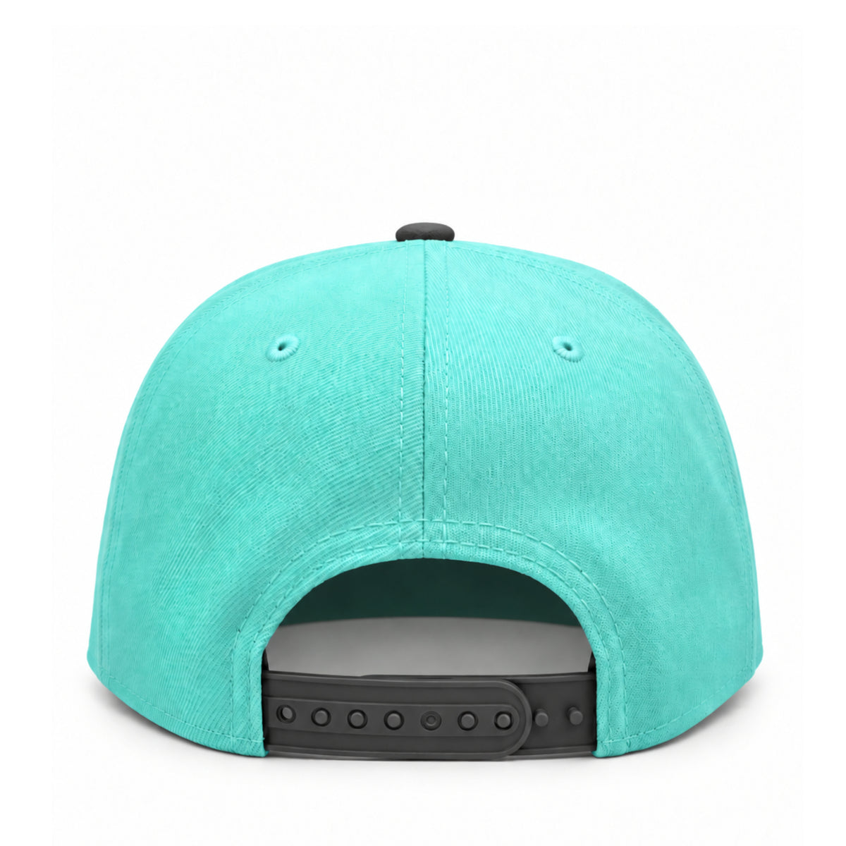 New Era Los Angeles Dodgers Turquoise/Charcoal 9FIFTY Snapback Hat back view
