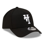 New Era Los Angeles Dodgers Upside Down Black 9FORTY A-Frame Snapback front right view