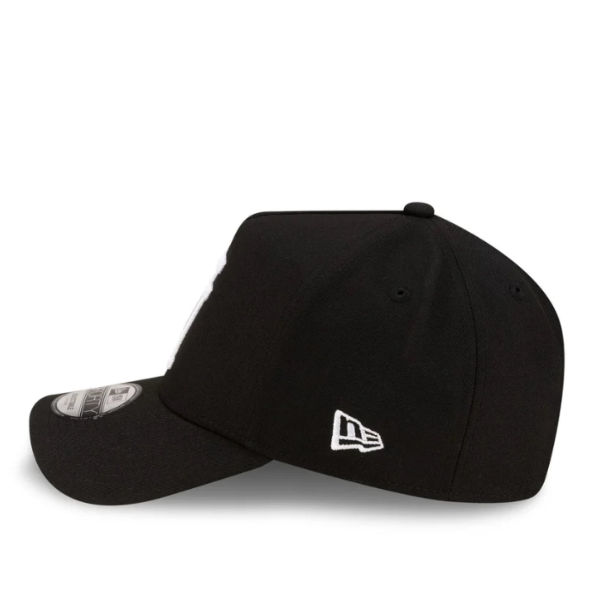 New Era Los Angeles Dodgers Upside Down Black 9FORTY A-Frame Snapback left side view