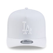 New Era Los Angeles Dodgers LA 9FIFTY A-Frame Snapback Hat - White front view
