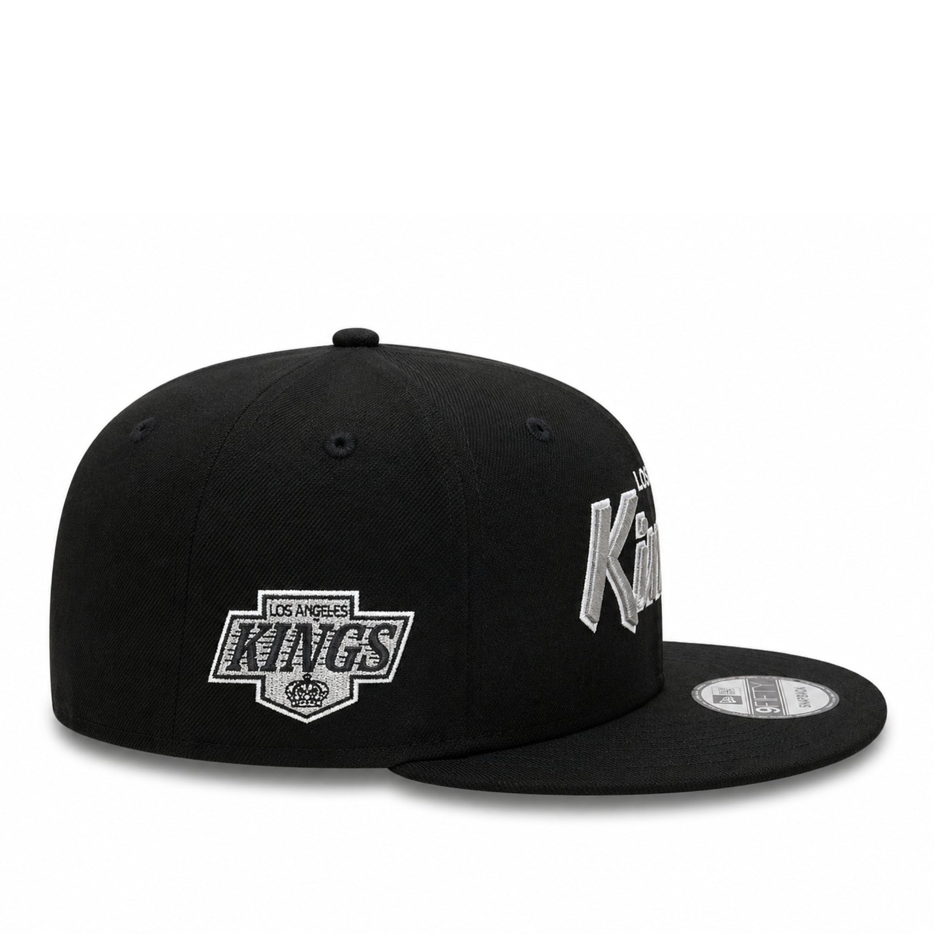 New Era Los Angeles Kings 9FIFTY Snapback Hat - Black right side view